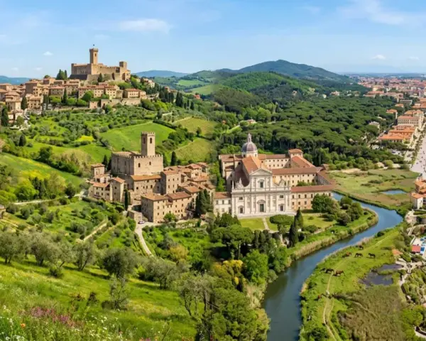 Borghi medievali, un'abbazia imponente e la costa: ecco cosa vedere vicino Pisa per un viaggio indimenticabile.