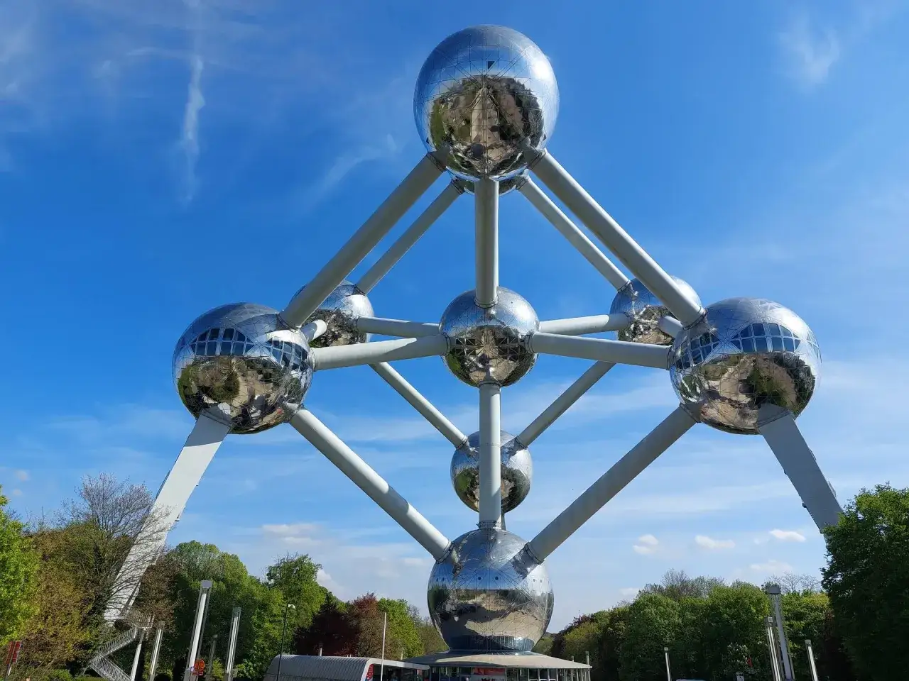 L'Atomium di Bruxelles, un'icona da non perdere se pianifichi cosa vedere a Bruxelles in 3 giorni.